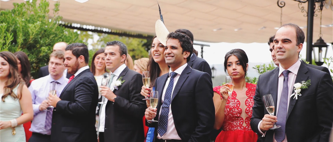 Invitados en la boda en hotel La Bobadilla Granada