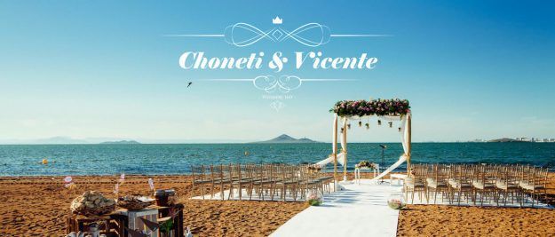 Videos de boda en la playa